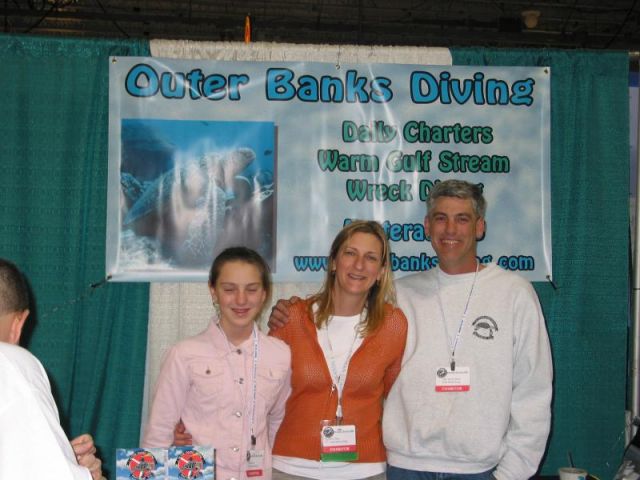 The Pieno Family of Outer Banks Diving.