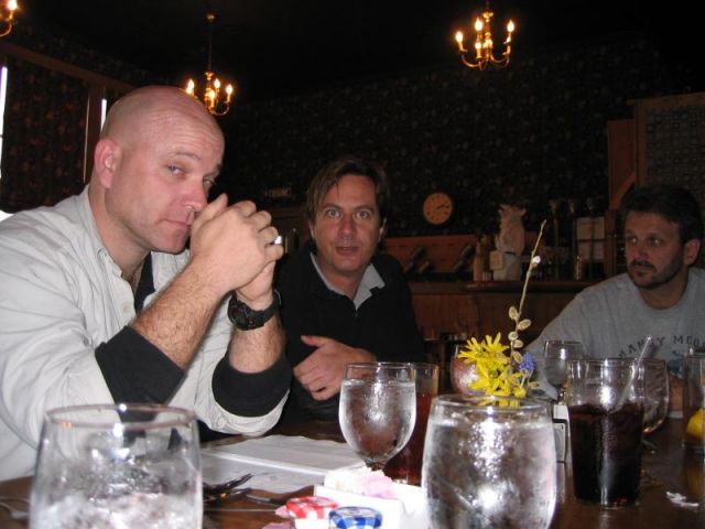 Greg, John & Mike @ Restaurant
