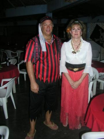Jeff & Cherie at pirate party