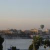 View of the nile from the hot air balloon