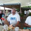 Jerry and Zach enjoying breakfast together