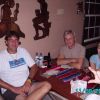 Drew, Joseph & Tiffany at dinner the first night
