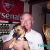 Peter and his puppy Max at Pedro's
