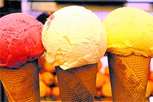 Famous Holbox ice cream