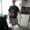 Yes, real men do wear kilts, even for diving!