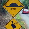 Aussie street sign