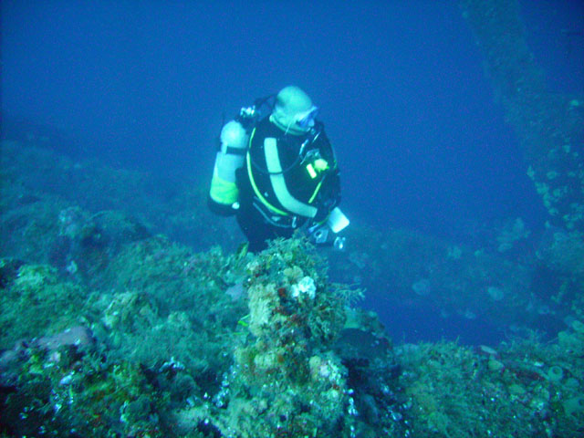 Jeff aka Sparky103 Rig dive