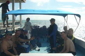 Ready to head out diving
