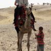Kam and Mom on Camel