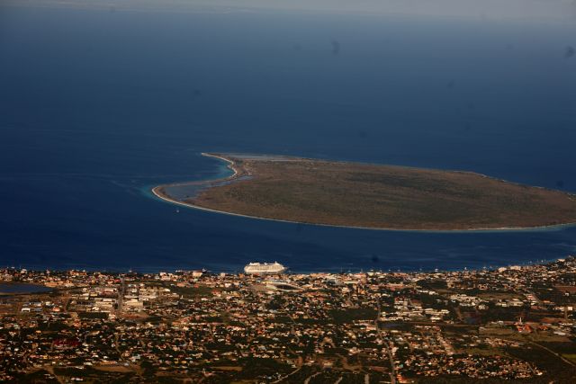 bonaire from air