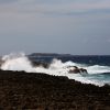 waves crashing