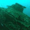 Light tank on the deck of the San Francisco Maru