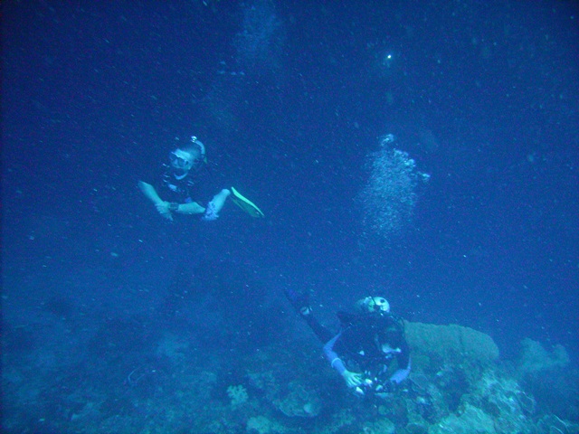 Fred and Mike exiting the ES Tunnel Palau