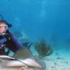 Our Fearless Leader with a stingray