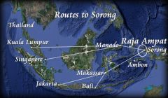 Sorong Routes
