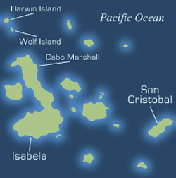 galapagos Map