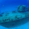 Diver On Stern Of Captain Keith Tibbetts
