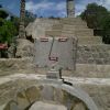 On the tour in Quito at the equator