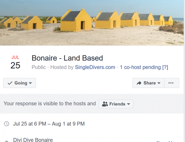 Bonaire FB Event